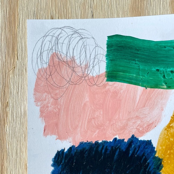 Mixed media abstract art - Picture 2 of 5